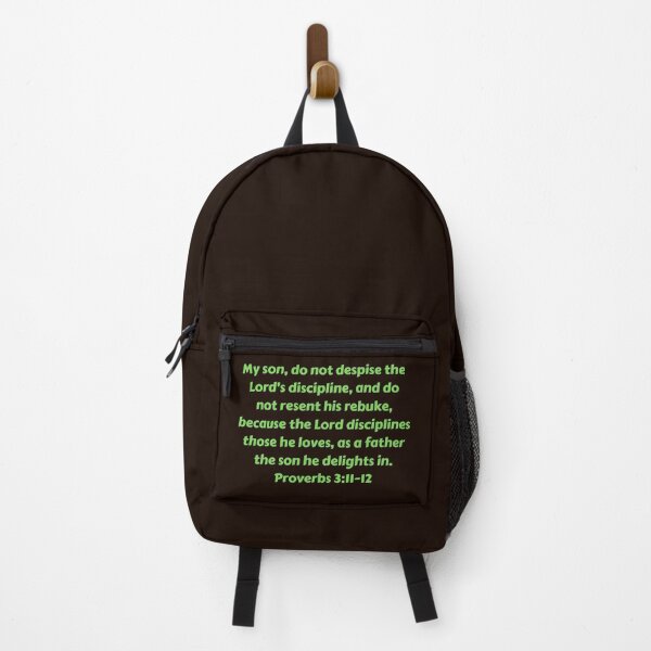 Item preview, Bible Verse Proverbs 3:11-12 designed and sold by Prayingwarrior.