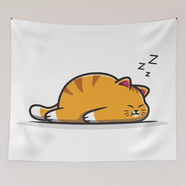 Item preview, Fat Cat Napping designed and sold by Brain-Shocker.