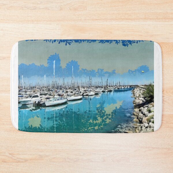 Item preview, France - The port of Palavas-les-flots designed and sold by Sergey Ovchinnikov.