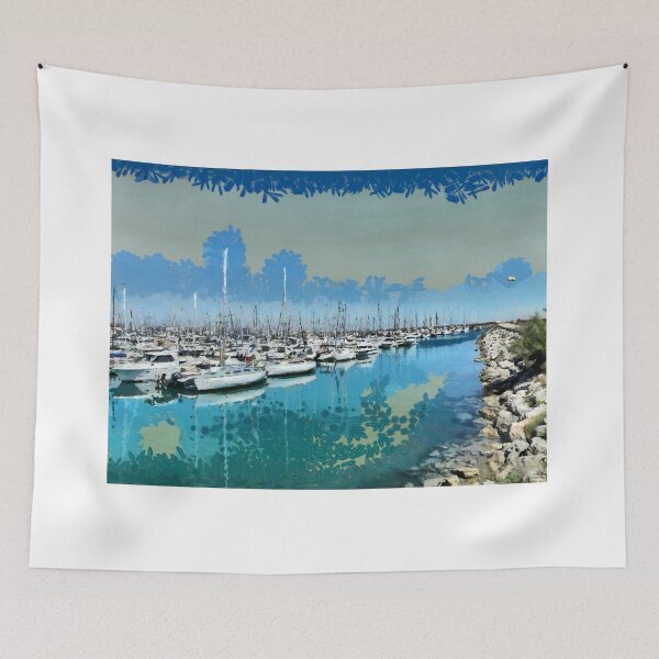 Item preview, France - The port of Palavas-les-flots designed and sold by Sergey Ovchinnikov.