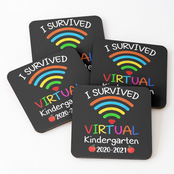 Artikelvorschau, Ich überlebte den virtuellen Kindergarten zum Jahresende Fernlern-T-Shirt entworfen und verkauft von BeccaTate.