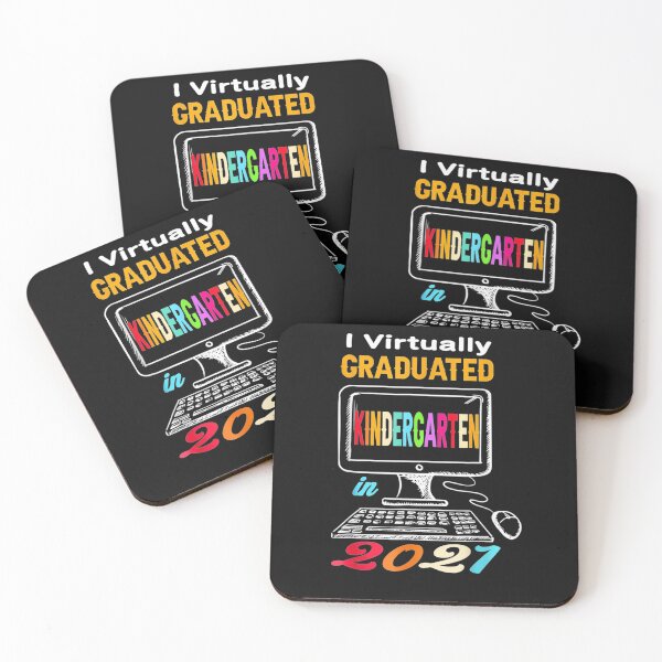 Item preview, I Virtually Graduated Kindergarten Class 2021 Graduation T-Shirt designed and sold by BeccaTate.