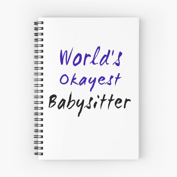 Item preview, Fuuny Babysitter World's Okayest Babysitter,gift idea for lovers Babysitter designed and sold by Mac Store.