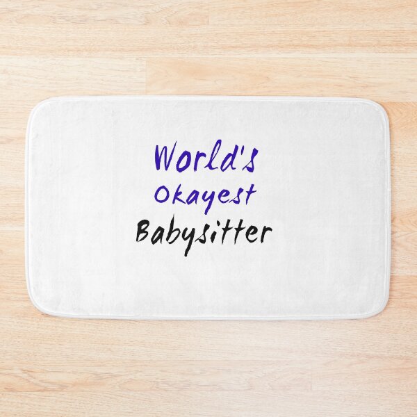 Item preview, Fuuny Babysitter World's Okayest Babysitter,gift idea for lovers Babysitter designed and sold by Mac Store.