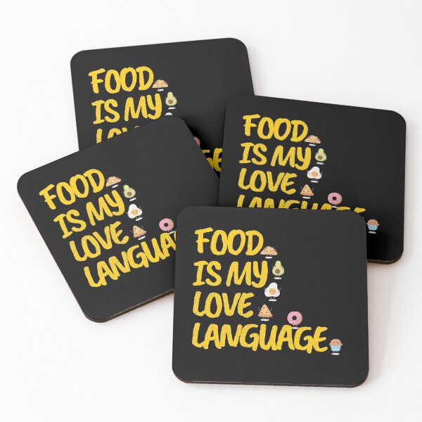 Item preview, FOOD IS MY LOVE LANGUAGE designed and sold by ildafdhome.