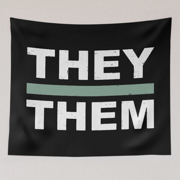 Item preview, They Them designed and sold by OverdoneBravado.
