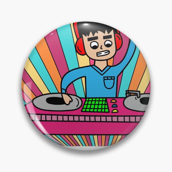 Item preview, DiscJockey Retro DJ Music Producer designed and sold by flofin.
