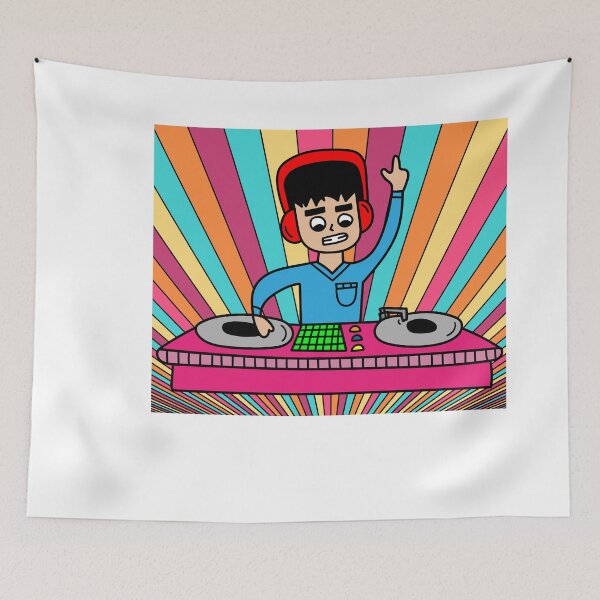 Item preview, DiscJockey Retro DJ Music Producer designed and sold by flofin.