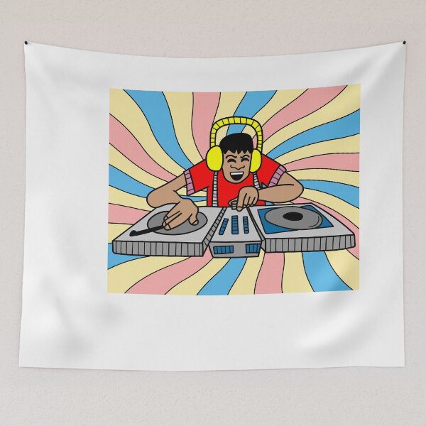 Item preview, DiscJockey Retro DJ Music Producer designed and sold by flofin.
