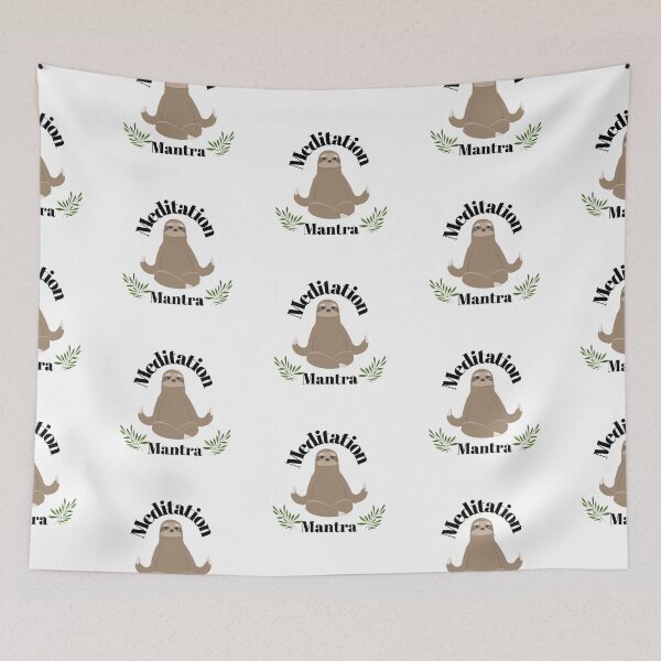 Item preview, Meditation mantra designed and sold by Meggie-moos.