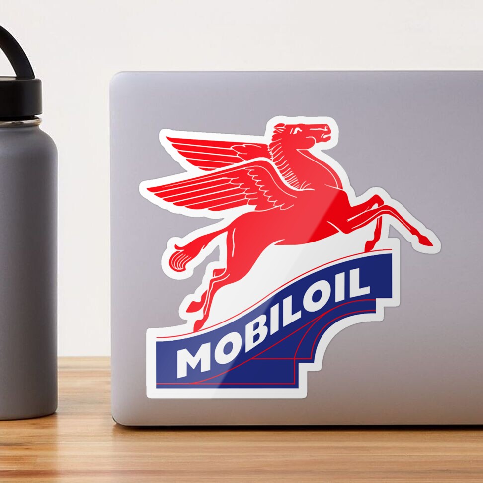 Mobil oil Gas Station Vintage Sign - logo 1930 