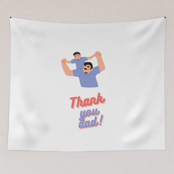 Item preview, thank you dad designed and sold by Mery-Bella.