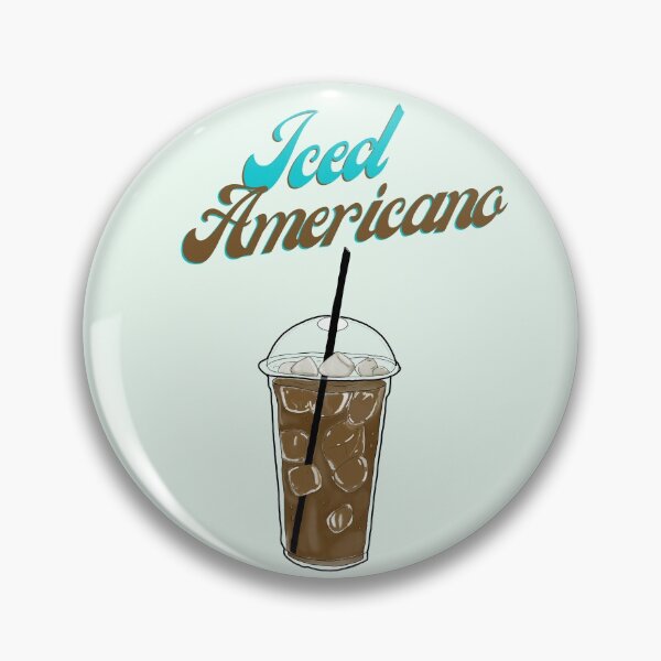 Artikelvorschau, Iced Americano Kaffee - Englische Version entworfen und verkauft von SalxSal.