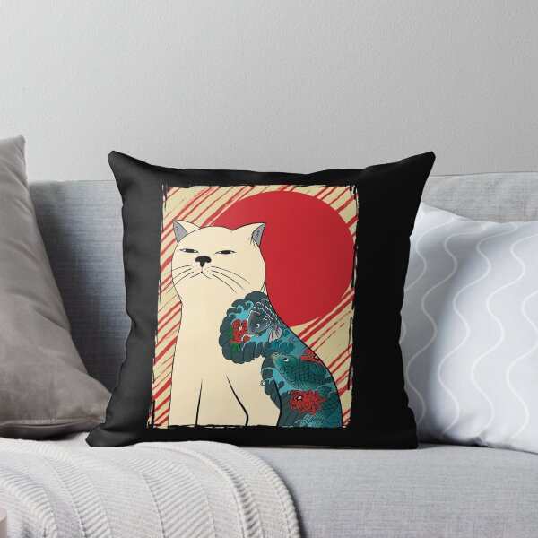 Item preview, Japan Tattoo Cat designed and sold by predatorart93.