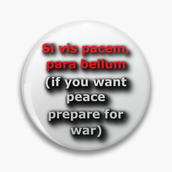 Item preview, If you want peace (DT) designed and sold by OleKurmudgeon.