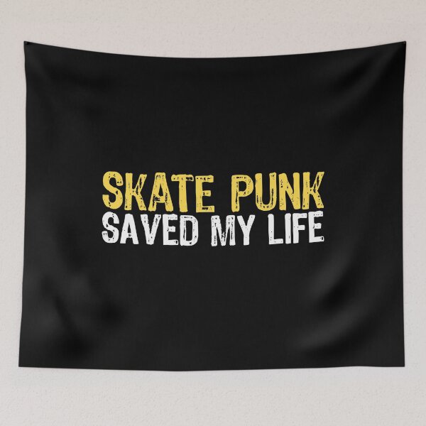 Item preview, Skate Punk Saved My Life designed and sold by The "I Love Everything" Shop.