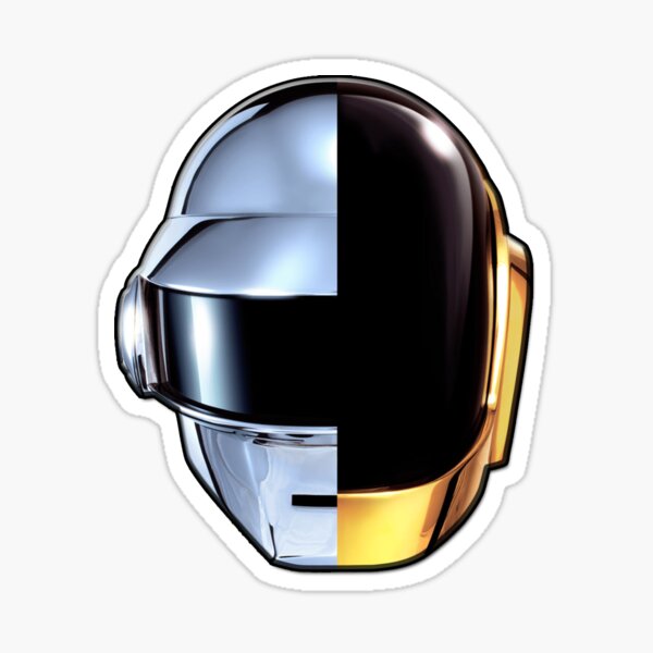 Daft punk t-shirt Sticker