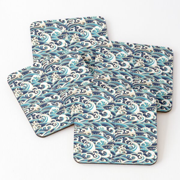 Item preview, Simple wave pattern designed and sold by kims-club.