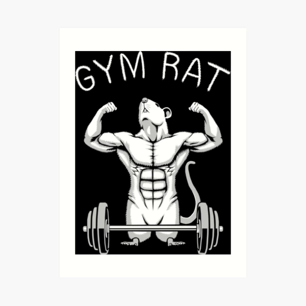 Christmas Weightlifting Gym Rat' Sticker