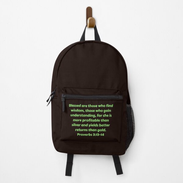 Item preview, Bible Verse Proverbs 3:13-14 designed and sold by Prayingwarrior.