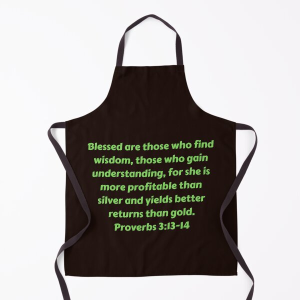 Item preview, Bible Verse Proverbs 3:13-14 designed and sold by Prayingwarrior.