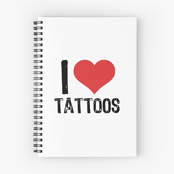 Item preview, I Love Tattoos designed and sold by The "I Love Everything" Shop.