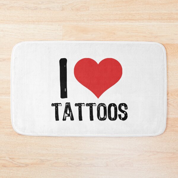 Item preview, I Love Tattoos designed and sold by The "I Love Everything" Shop.