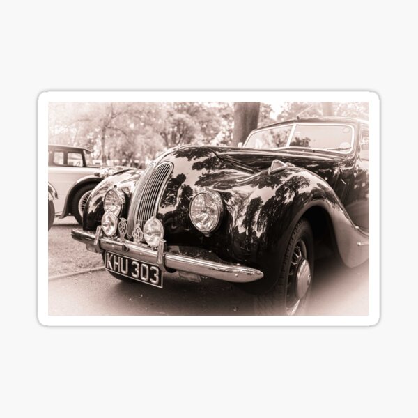 "vintage style vintage car" Sticker for Sale by algazar Redbubble