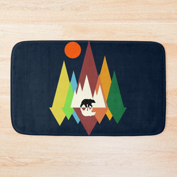 Item preview, Geometrical Mountain Bear designed and sold by AbhishekRastogi.