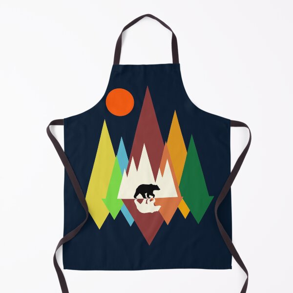 Item preview, Geometrical Mountain Bear designed and sold by AbhishekRastogi.