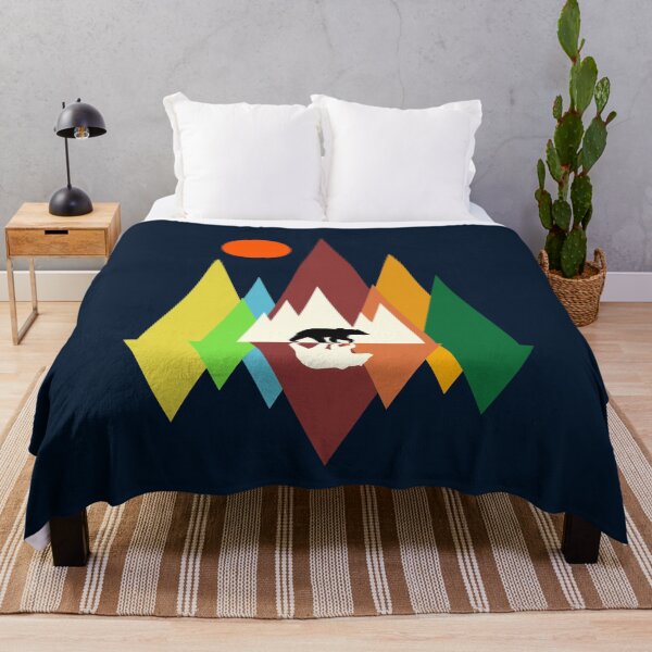 Item preview, Geometrical Mountain Bear designed and sold by AbhishekRastogi.