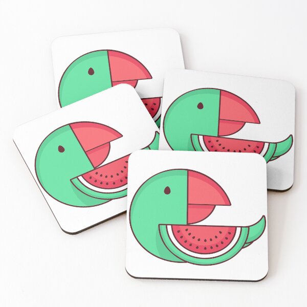 Item preview, watermelon bird designed and sold by Heytoucan.