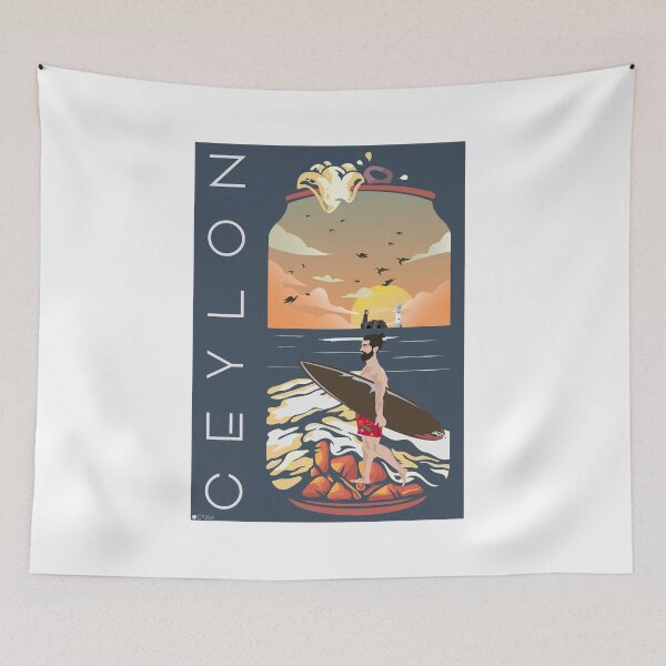 Item preview, Beer & Surf in Sri Lanka designed and sold by Ceylon-Picture.