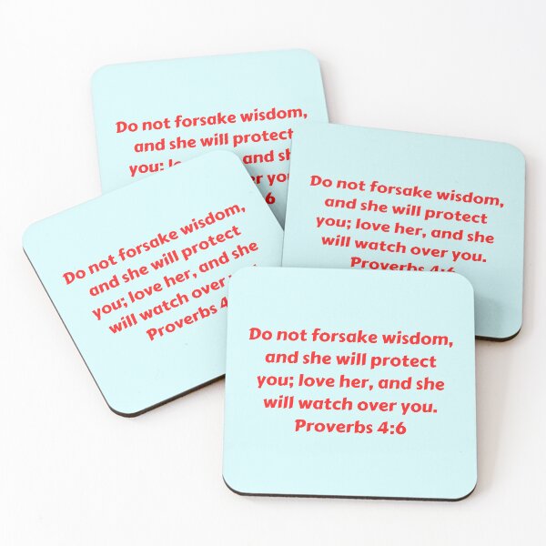 Item preview, Bible Verse Proverbs 4:6 designed and sold by Prayingwarrior.
