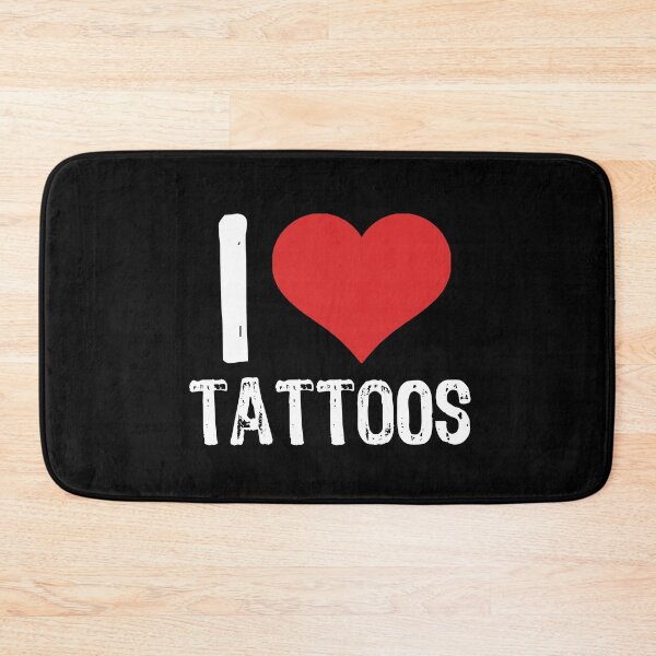 Item preview, I Love Tattoos designed and sold by The "I Love Everything" Shop.