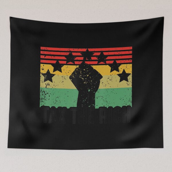 Item preview, AOC Tax The Rich Retro Vintage Anti designed and sold by LaickieMomery.