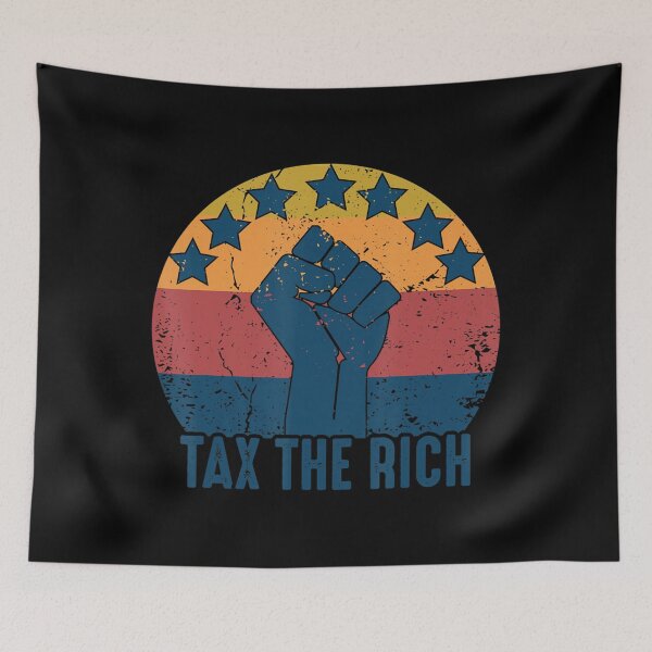 Item preview, AOC Tax The Rich Retro Vintage Anti designed and sold by LaickieMomery.