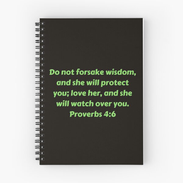Artikelvorschau, Bible Verse Proverbs 4:6 entworfen und verkauft von Prayingwarrior.