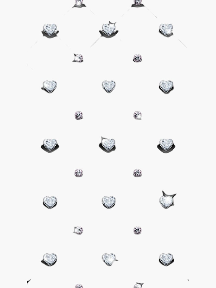 "Heat diamonds" Sticker by LoGoo Redbubble