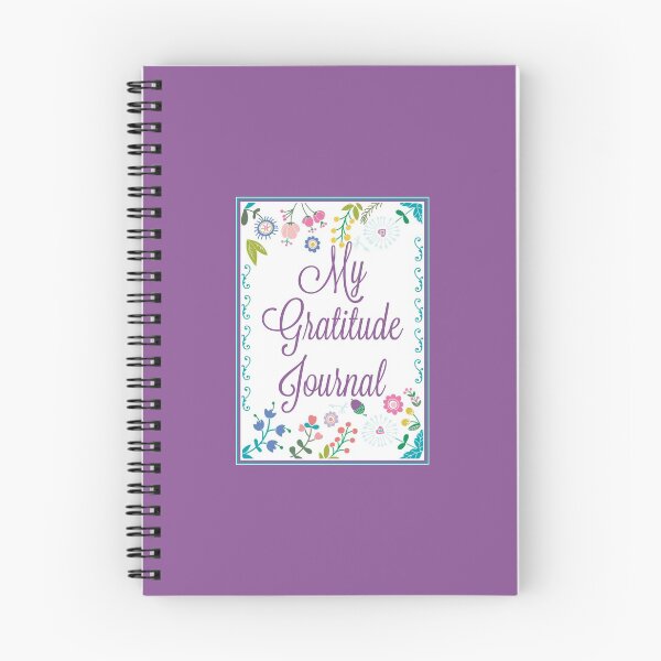 Item preview, My Gratitude Journal : Floral, Mauve title. Plus bonus eBook (link in design description) - Vicki Hadfield, The Happiness Ambassador designed and sold by Printable Pressies.