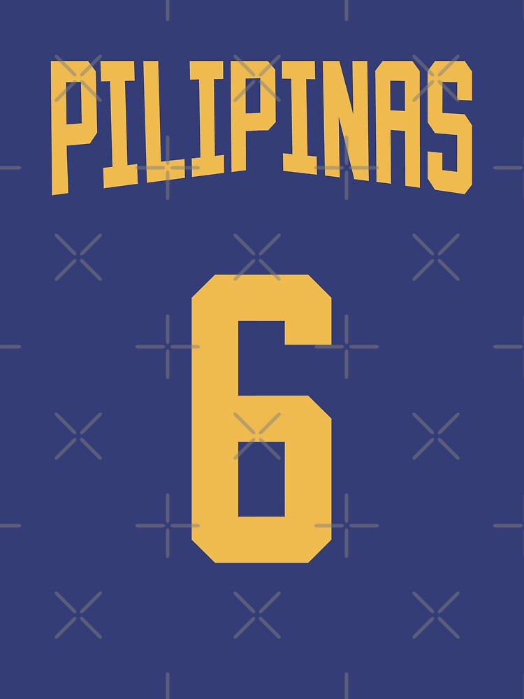 "6 Pilipinas Philippines Basketball" Tshirt for Sale by iccdesign