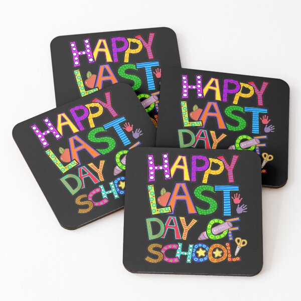 Item preview, Happy Last Day of School for Teachers Kindergarten Summer T-Shirt designed and sold by BeccaTate.