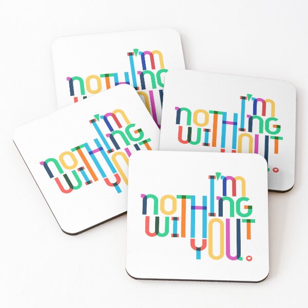 Item preview, I'm nothing without you art designed and sold by AznavourByKarin.