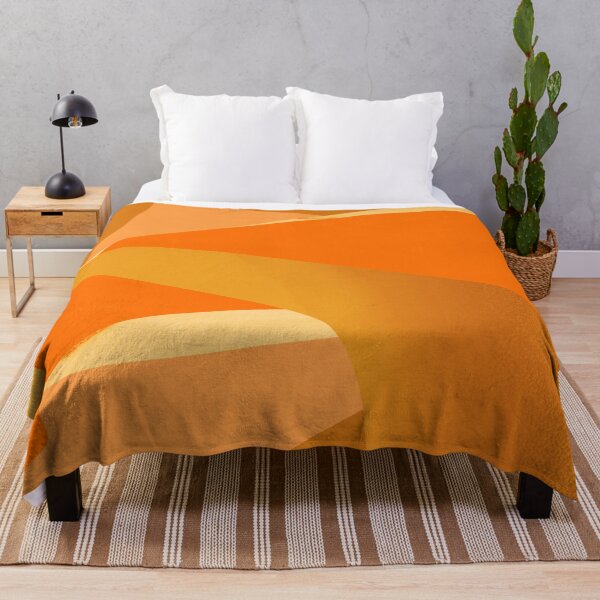Item preview, Mix and match. Retro textured bright tangerine mandarin orange - simple and st designed and sold by Caroline Laursen.