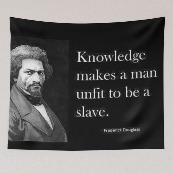 Item preview, Fredrick Douglass Quote designed and sold by sourceoflife.
