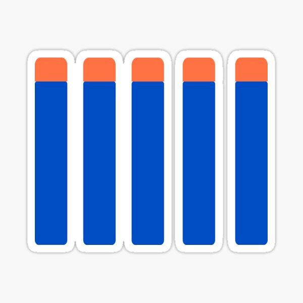 Nerf Team Nerf Logo Sticker by Lilez Senim - Pixels