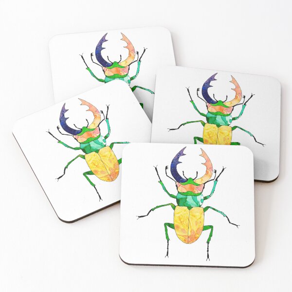 Item preview, Yellow  Beetle. Woodlands cool insects. designed and sold by ZheltakovaIana.
