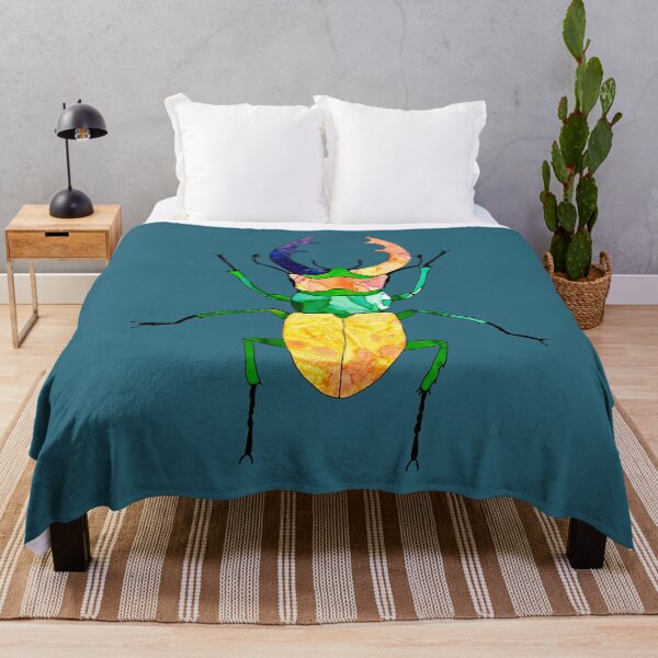 Item preview, Yellow  Beetle. Woodlands cool insects. designed and sold by ZheltakovaIana.