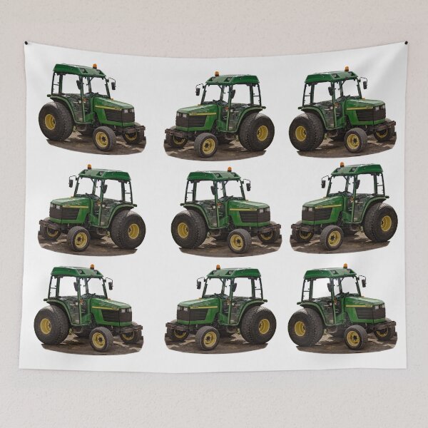 Item preview, Green tractor designed and sold by Millysuewood.