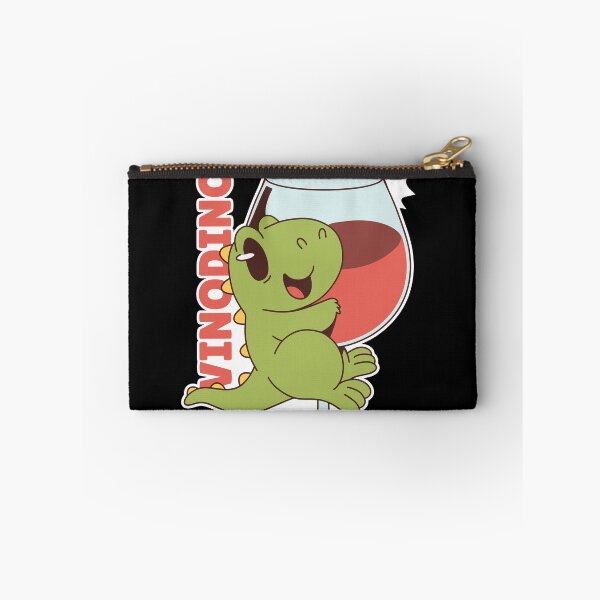 Item preview, Vinodino Happy T-Rex with Wine designed and sold by Watersolution.